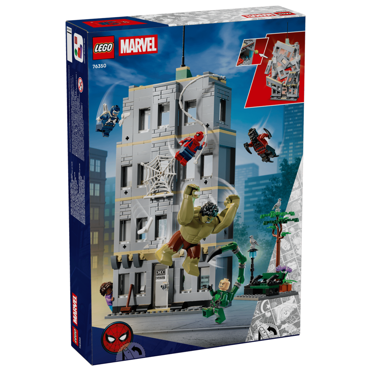 Lego Marvel Spider-Man vs. Hulk Epic Clash 76350