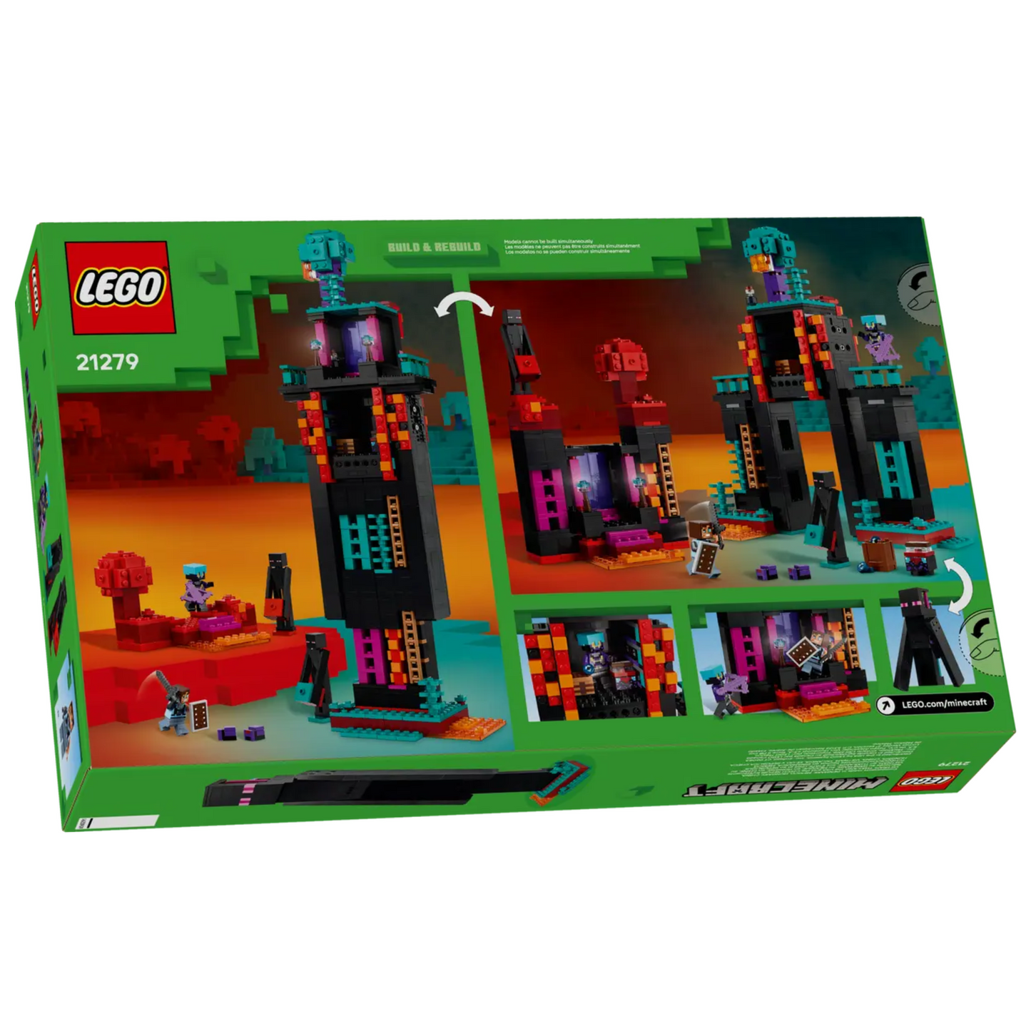 Lego Minecraft The Enderman Tower 21279
