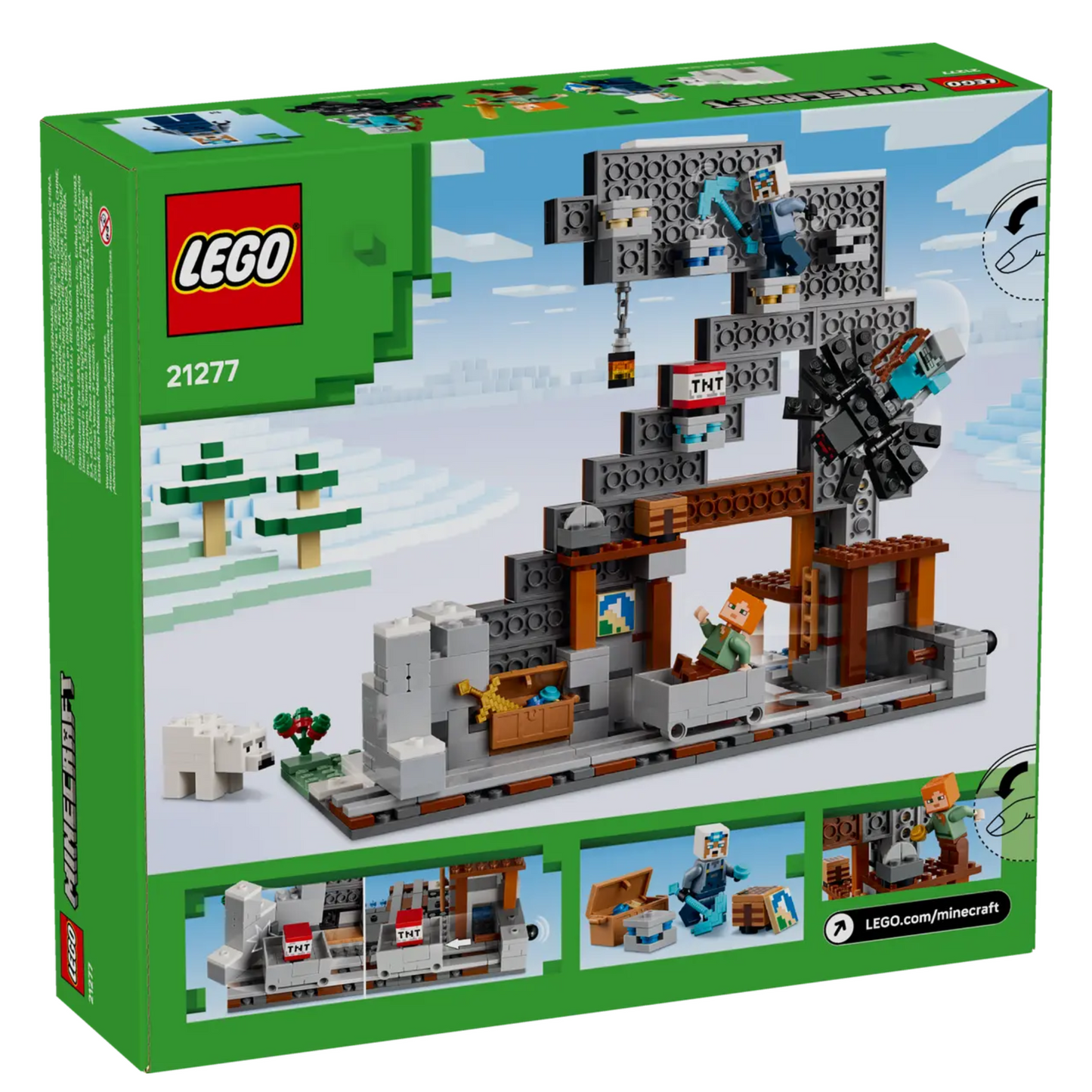 Lego Minecraft The Pickaxe Mine 21277