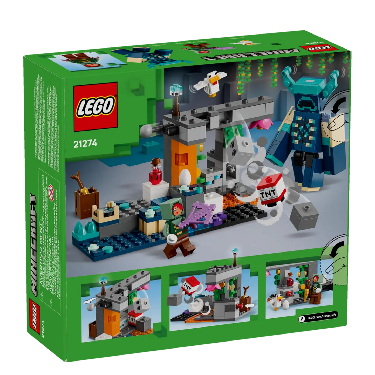 Lego Minecraft The Warden Encounter 21274