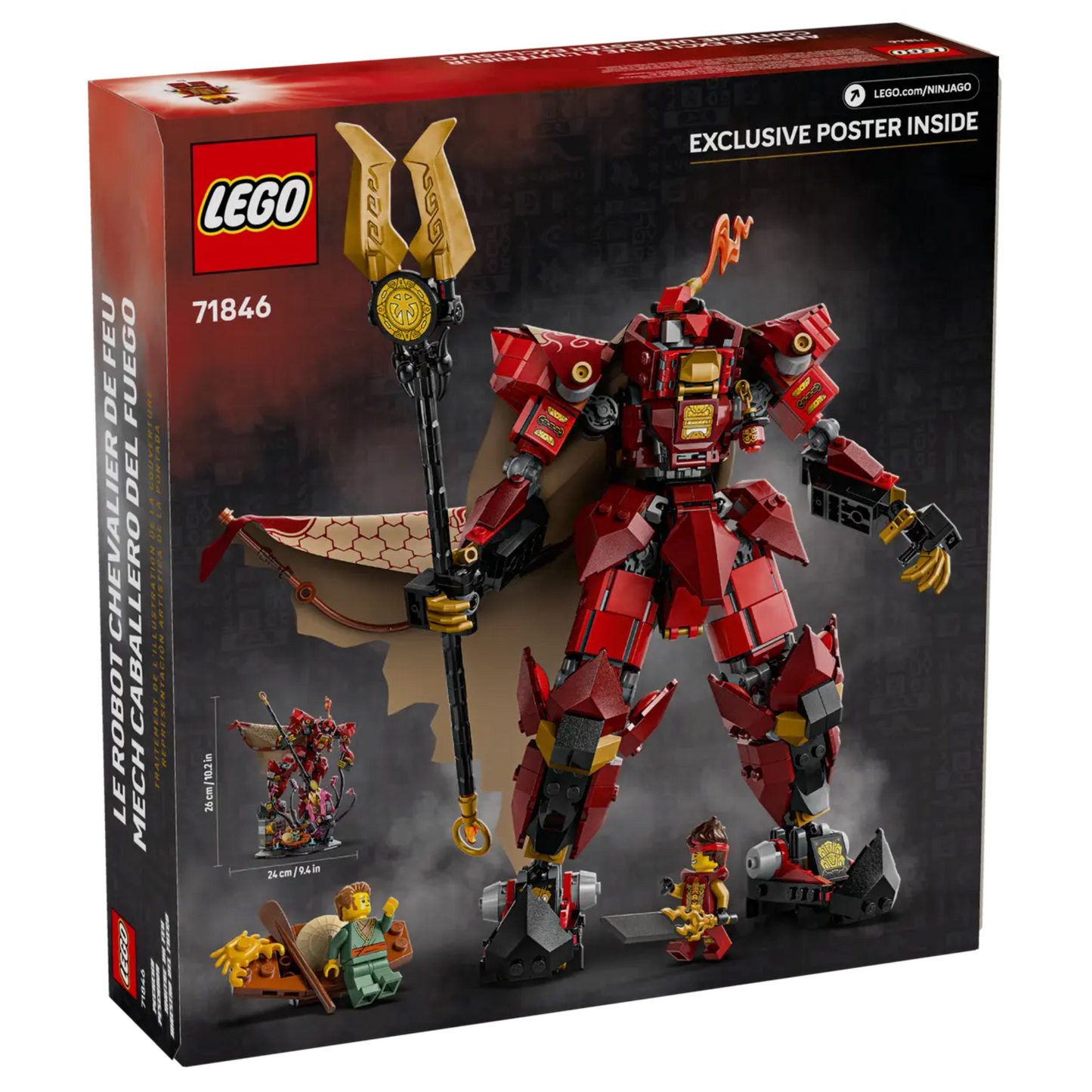 Lego Ninjago The Fire Knight Mech 71846