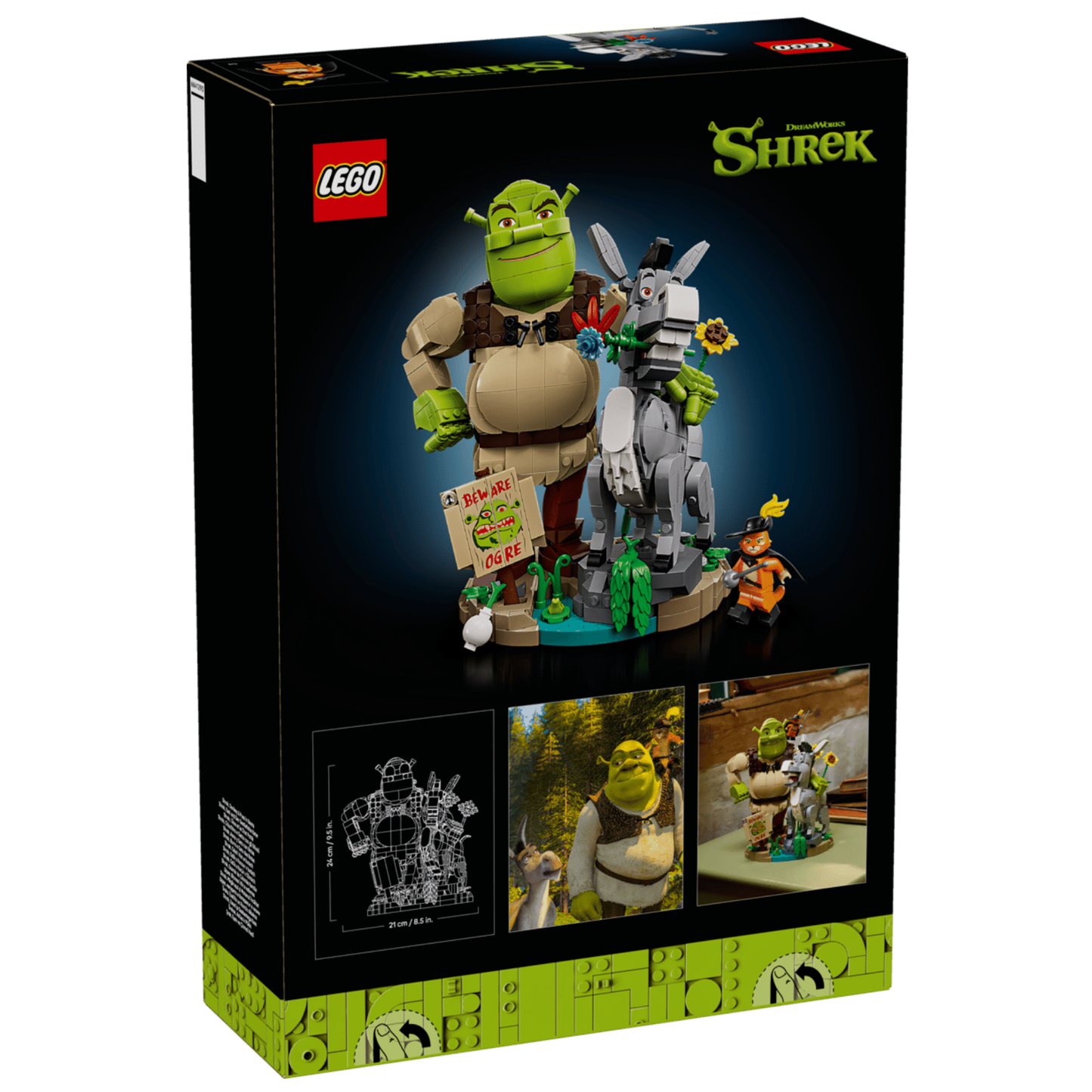 Lego Shrek, Donkey & Puss in Boots 72423