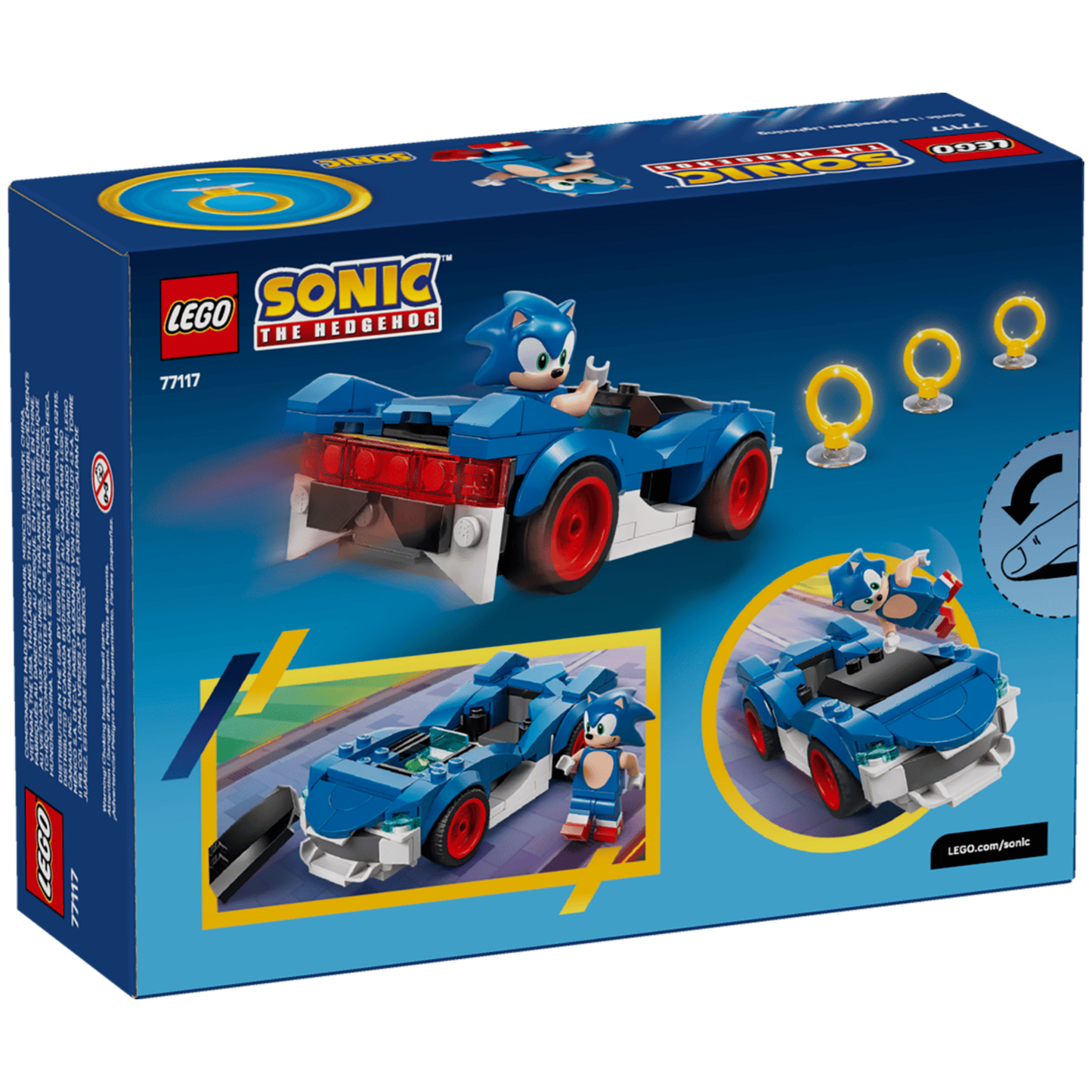 Lego Sonic the Hedgehog Sonic: Speedster Lightning 77117