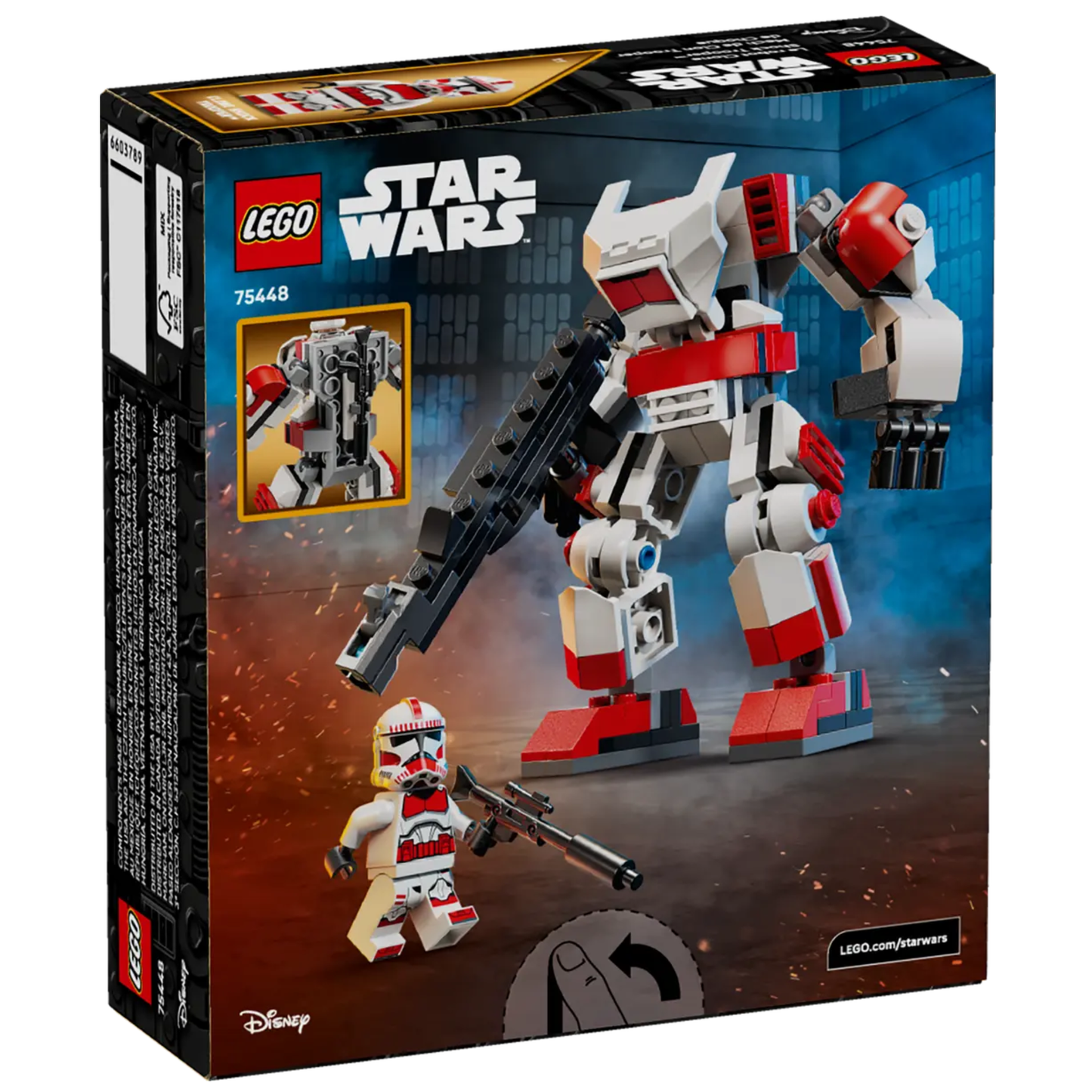 Lego Star Wars Clone Shock Trooper Mech 75448