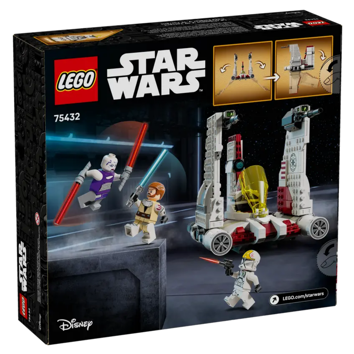 Lego Star Wars V-19 Torrent Starfighter 75432
