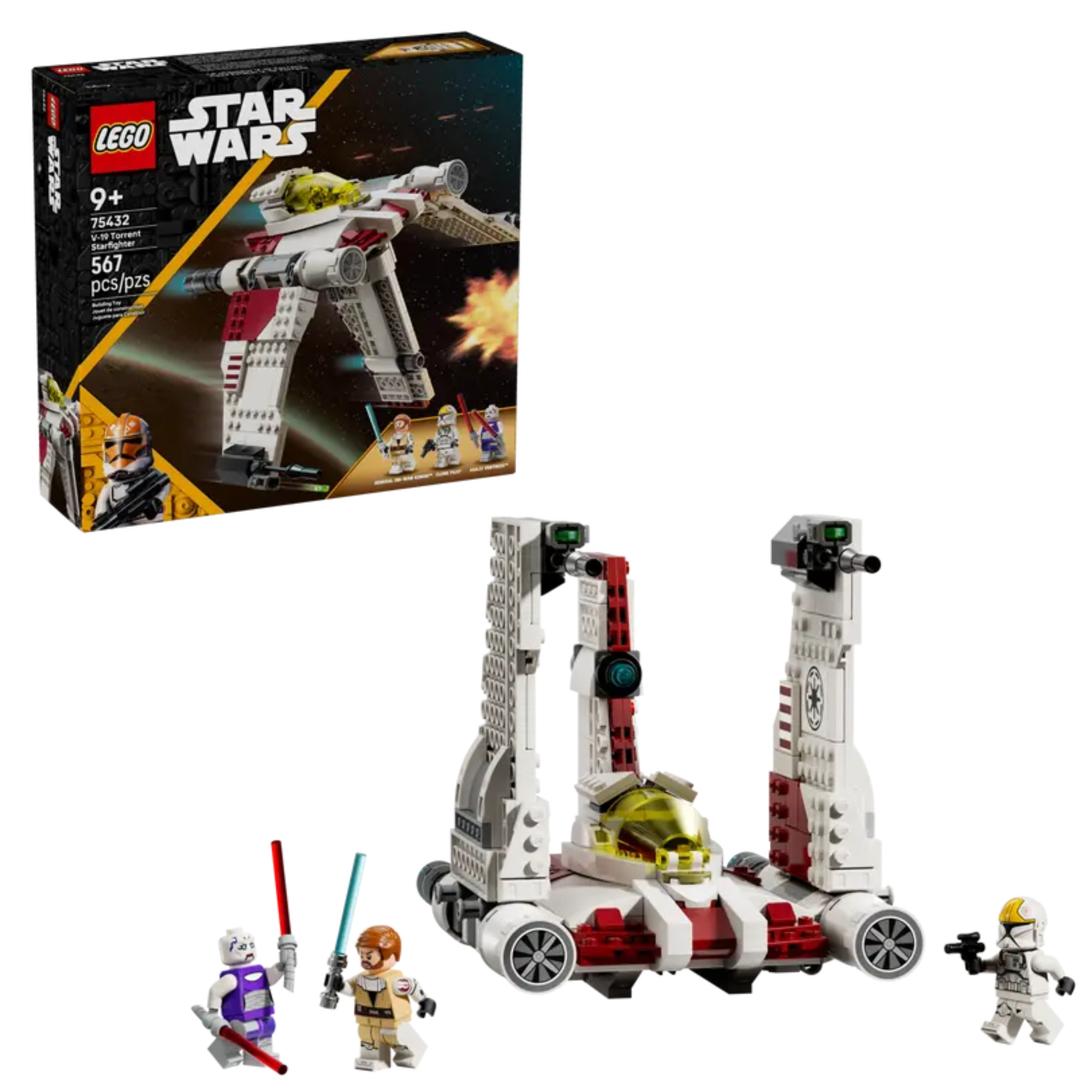 Lego Star Wars V-19 Torrent Starfighter 75432 – Sam Turner & Sons