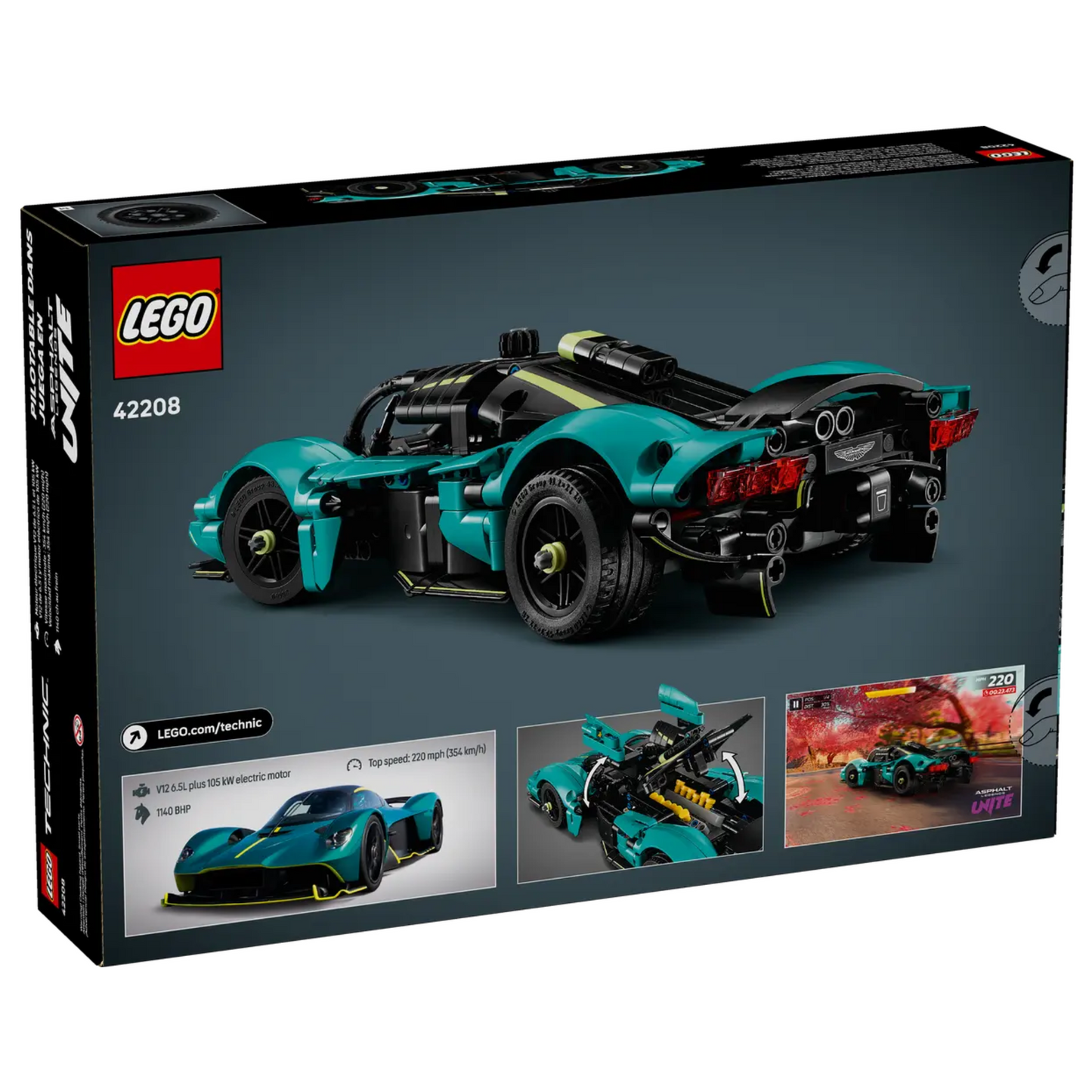 Lego Technic Aston Martin Valkyrie 42208
