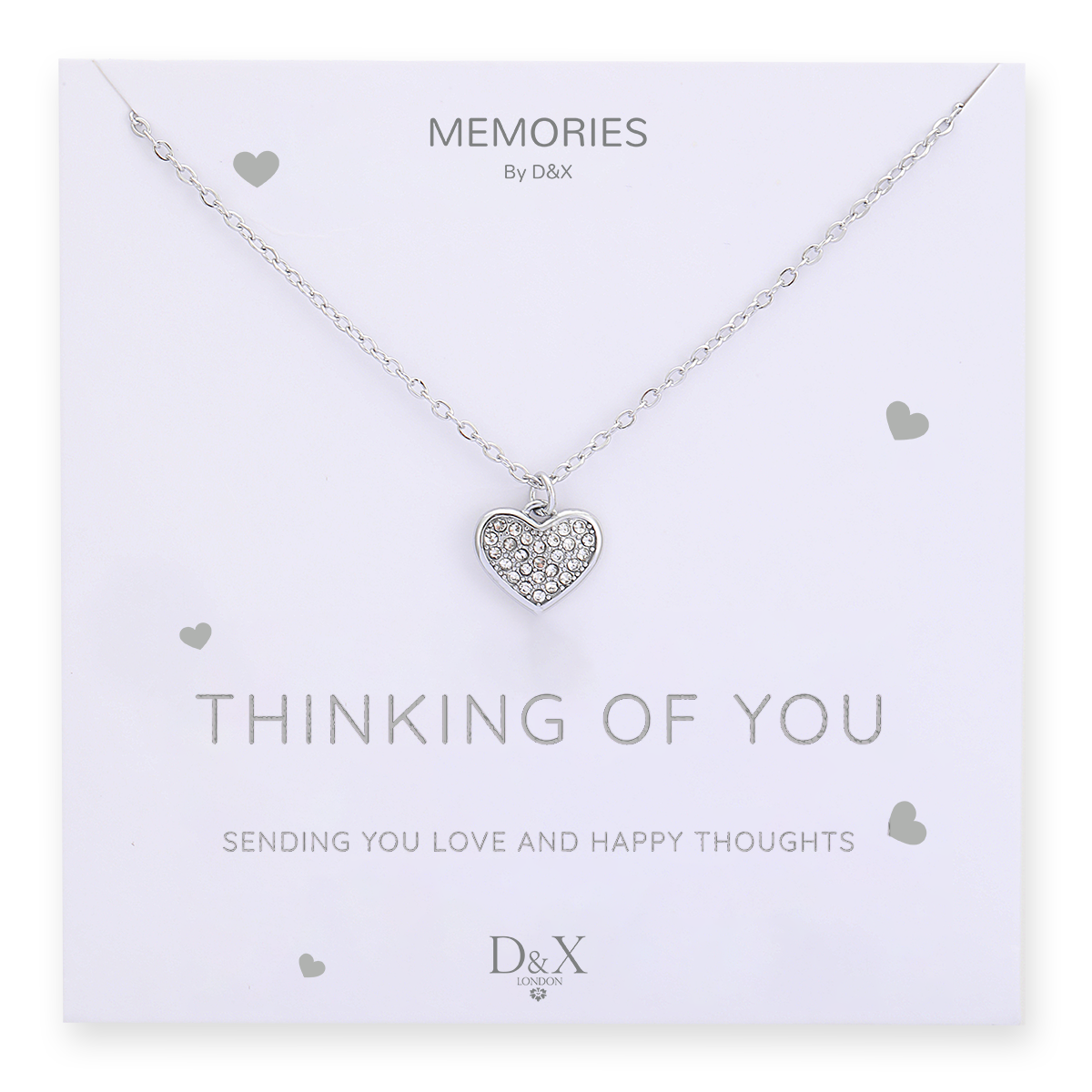 D&X Occasions Thinking of You Necklace