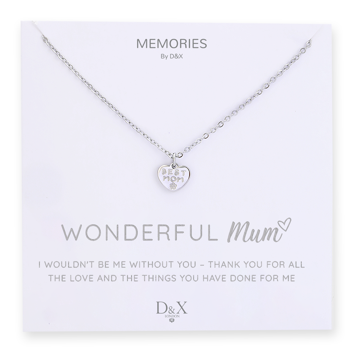 D&X Occasions Wonderful Mum Necklace