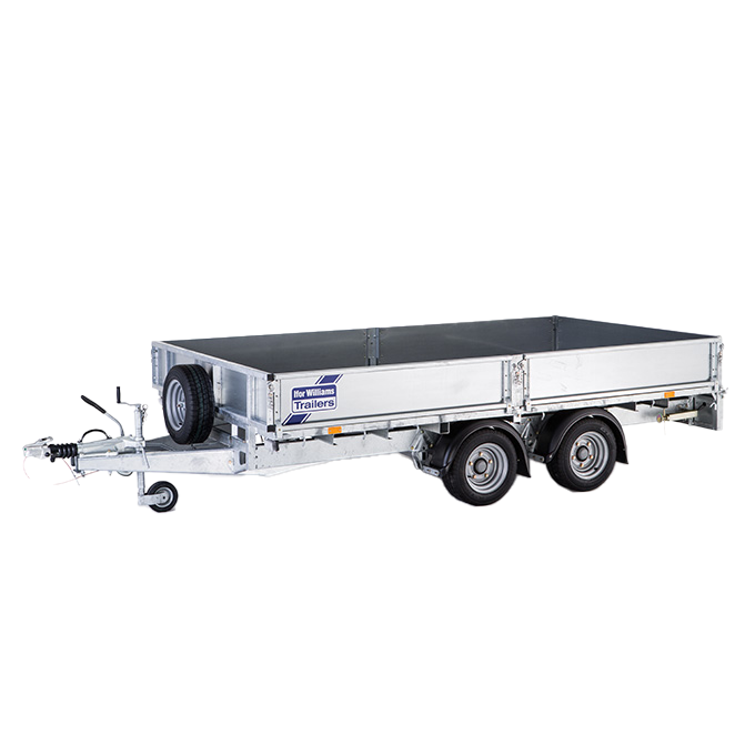 Ifor Williams LM105 9ft 9in Flatbed Trailer with LEDs