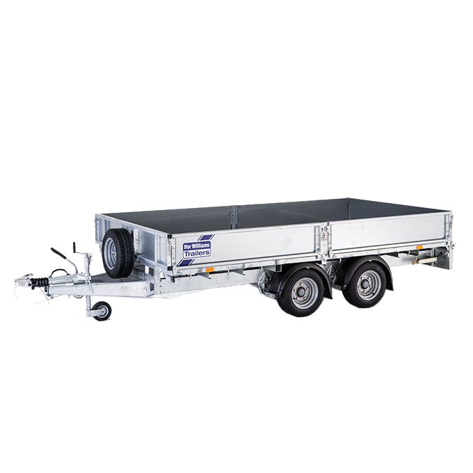 Ifor Williams LM146 13ft 9in Twin-Axle Flatbed Trailer