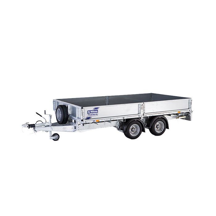Ifor Williams LM126 11ft 9in Twin-Axle Flatbed Trailer