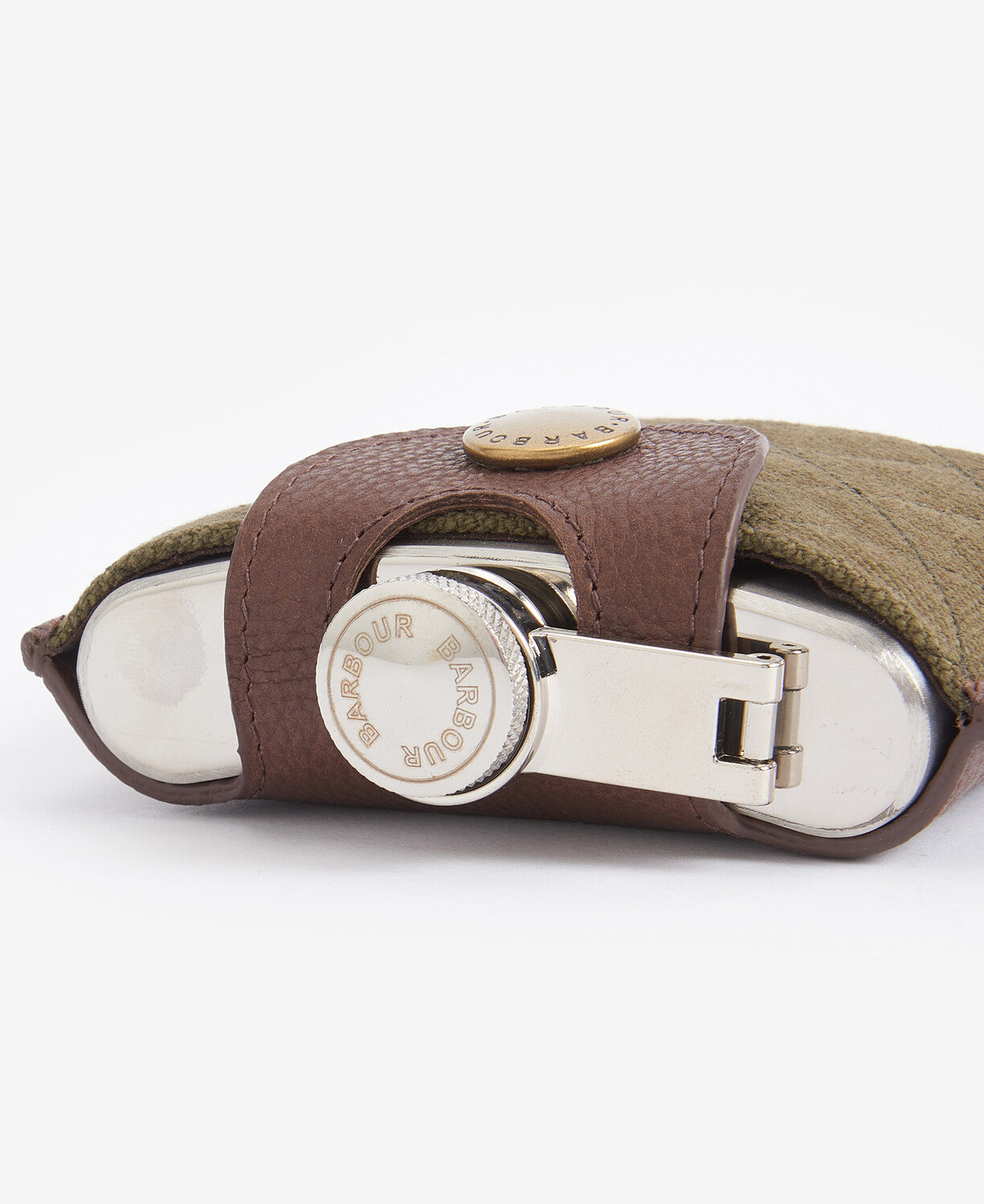 Barbour Quilted Padbury Hip Flask