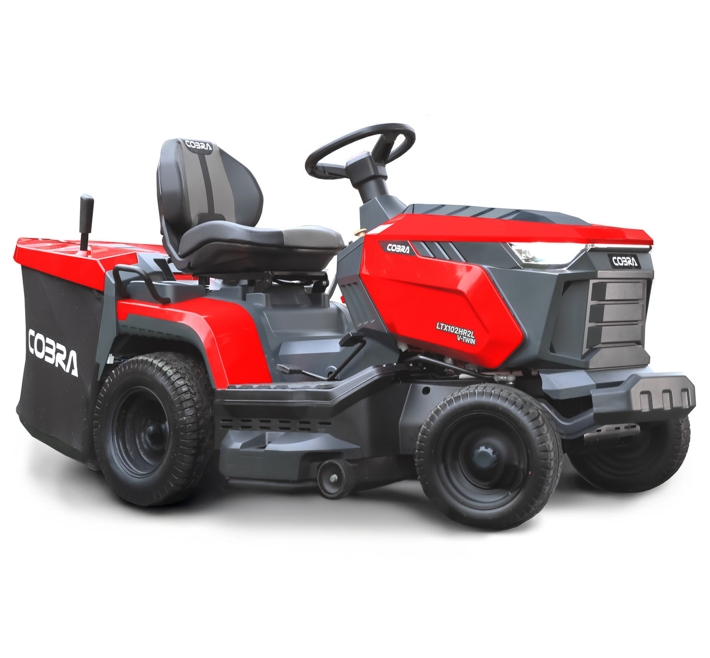 Cobra LTX102HR2L V-Twin Petrol Hydro-Drive Lawn Tractor 102cm