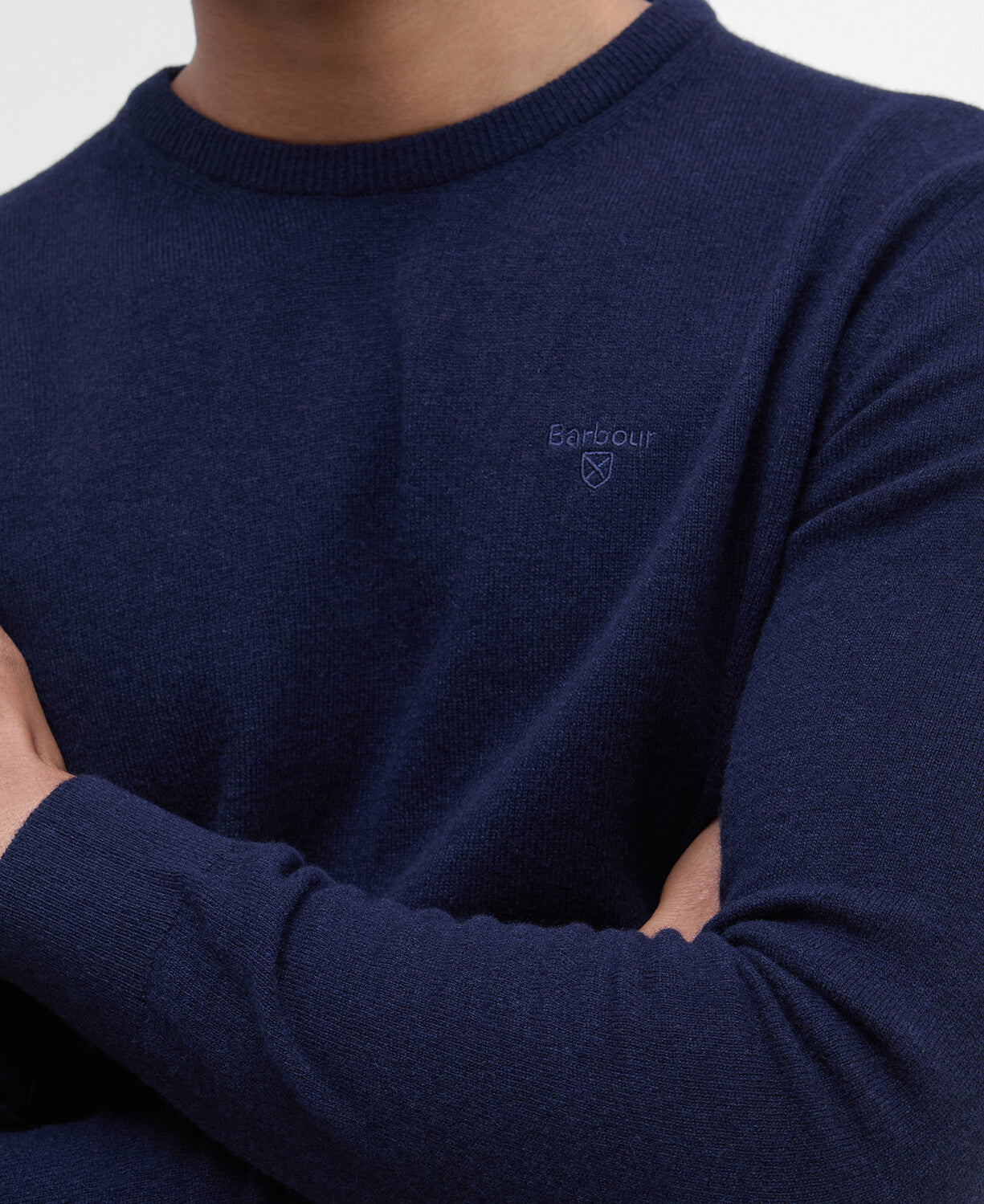 Barbour Essential Lambswool Crew Neck Jumper