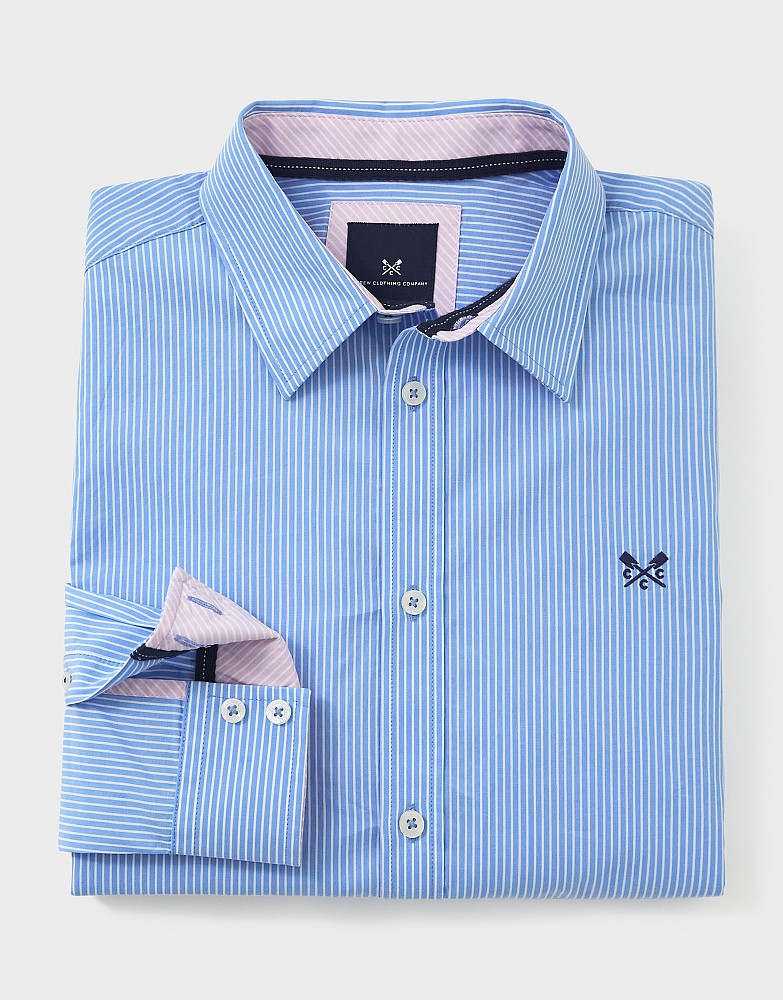 Crew Clothing Classic Fit Micro Stripe Shirt