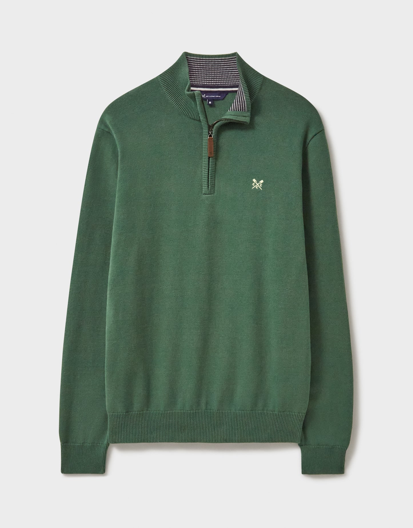 Crew Clothing Organic Classic Half Zip Jumper