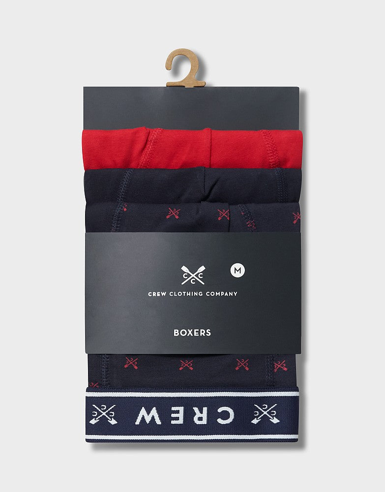 Crew Clothing 3 Pack Boxer Briefs - No Fly