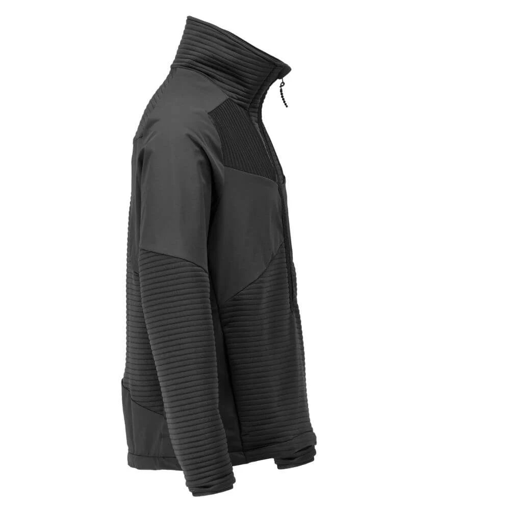 Mascot Workwear - Fleece Jumper with half zip and lining - Black - 2XL
