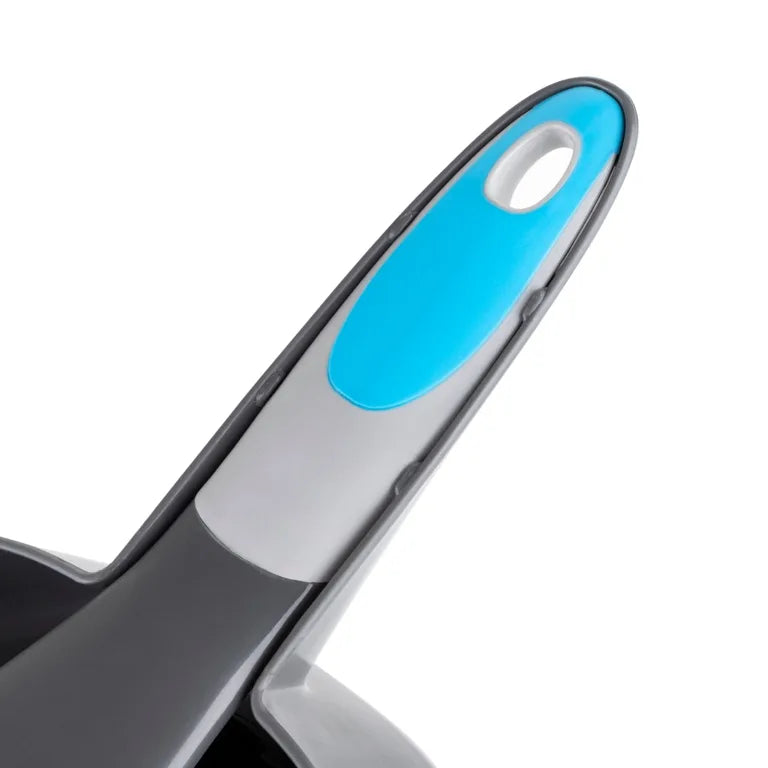 Minky Blue/Grey Dustpan & Brush