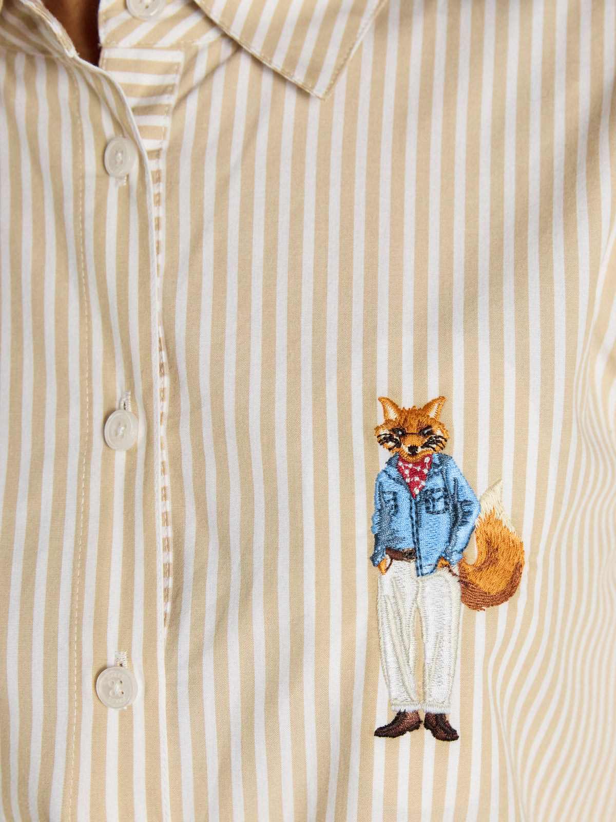 Joules Classic Stripe Poplin Shirt