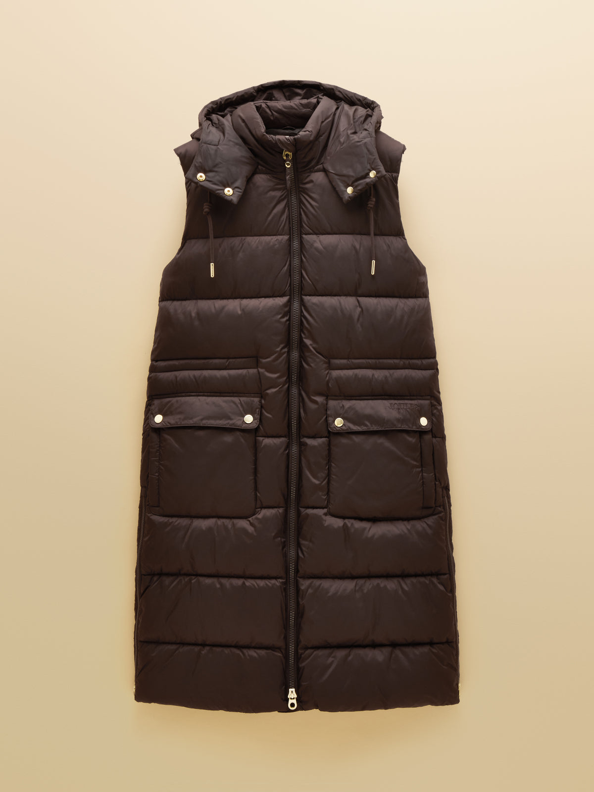 Joules Windermere Showerproof Longline Padded Gilet