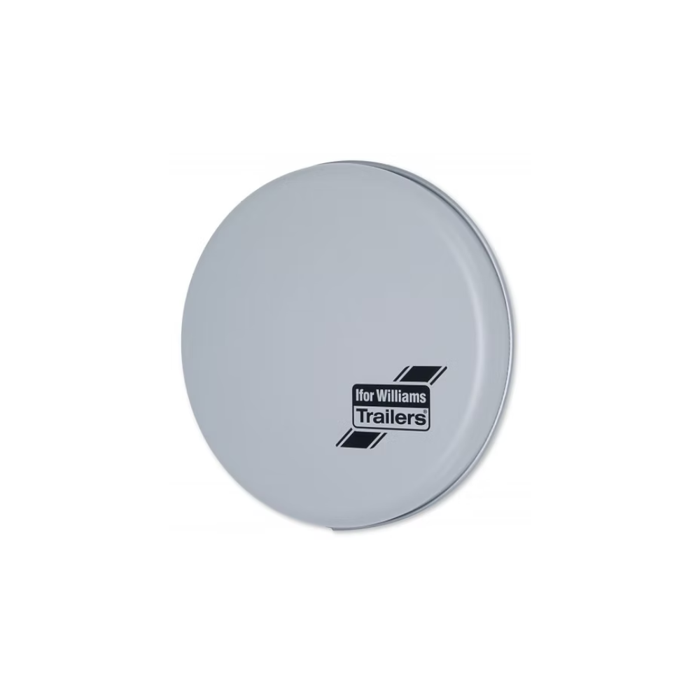 Ifor Williams P0885/SVR Silver Spare Wheel Cover - English