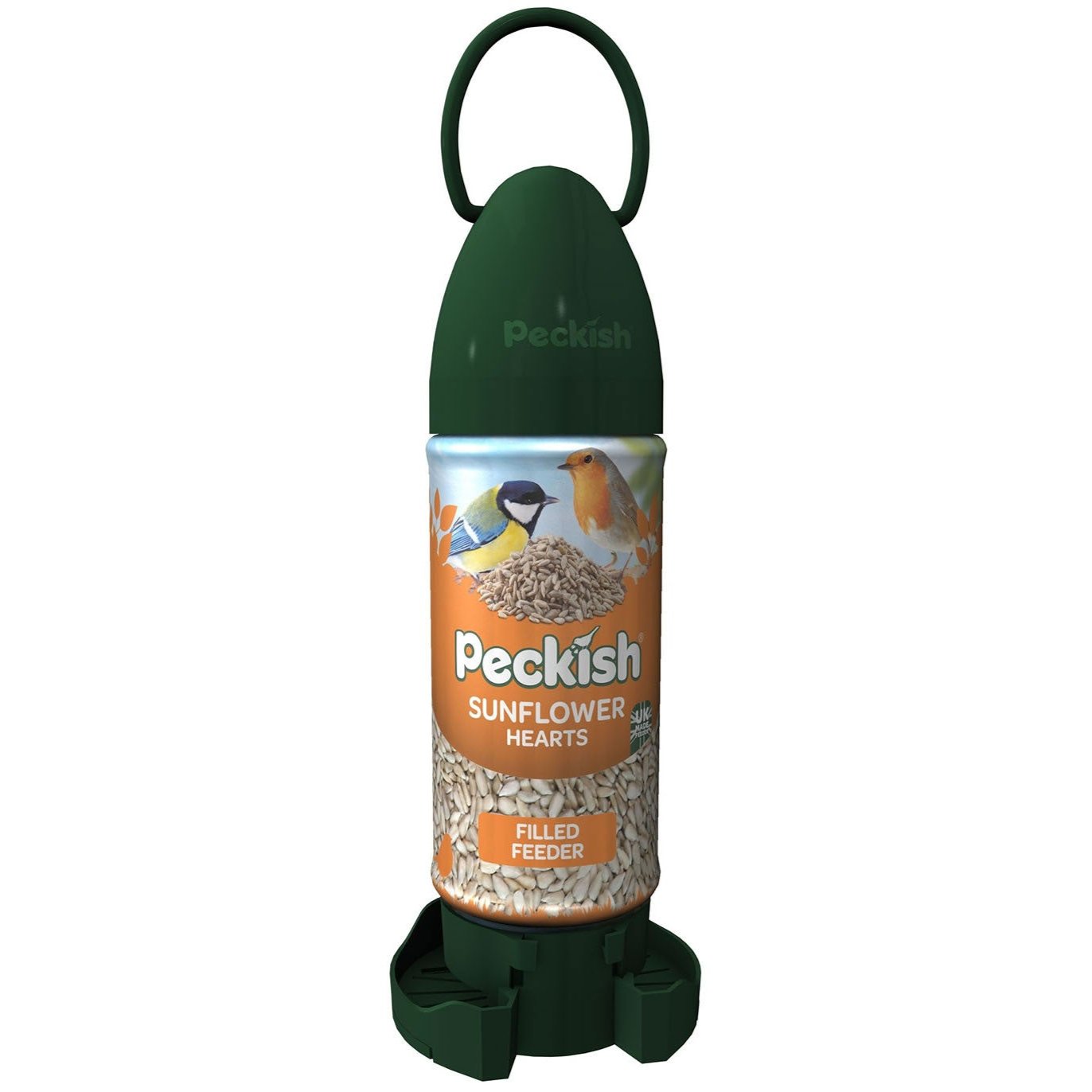 Peckish Sunflower Hearts Filled Feeder
