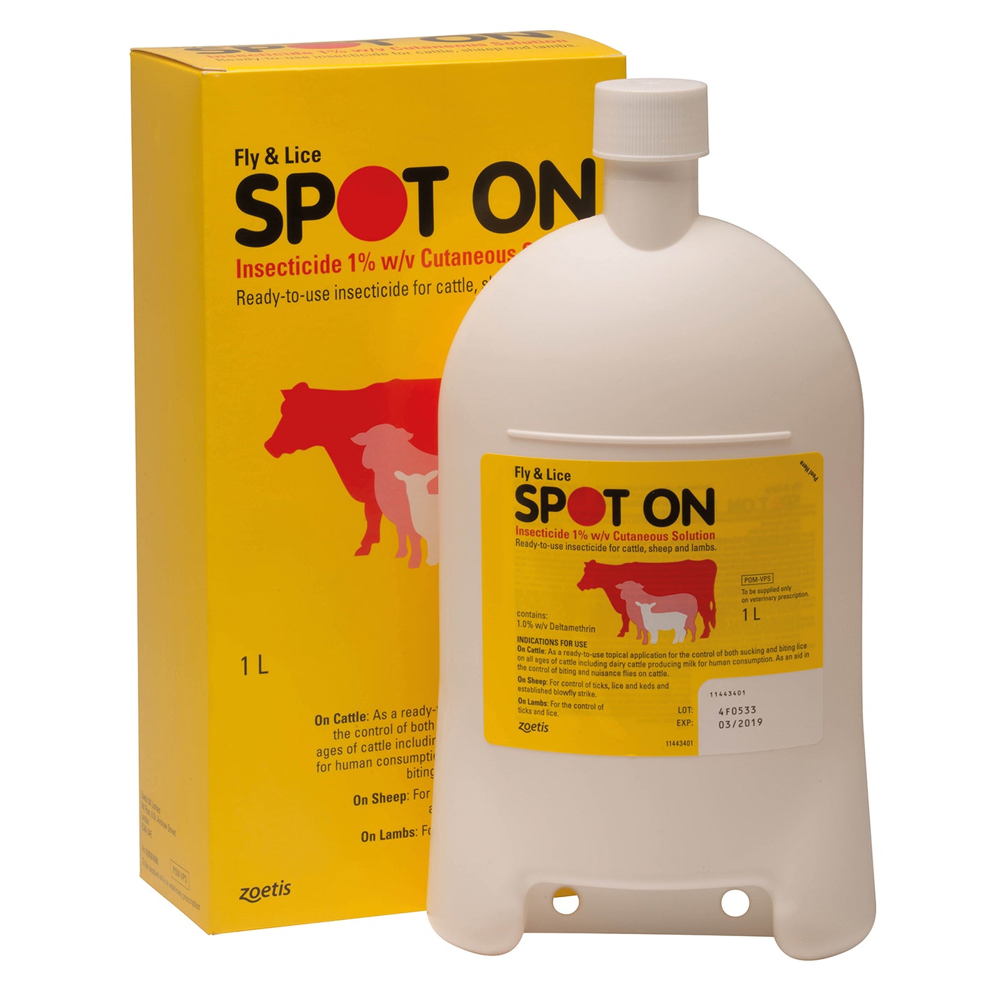 Fly & Lice Spot On Insecticide 1% w/v Cutaneous Solution