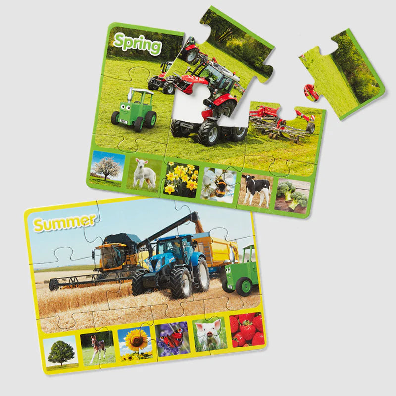 Tractor Ted Seasons 4 Puzzles In A Box