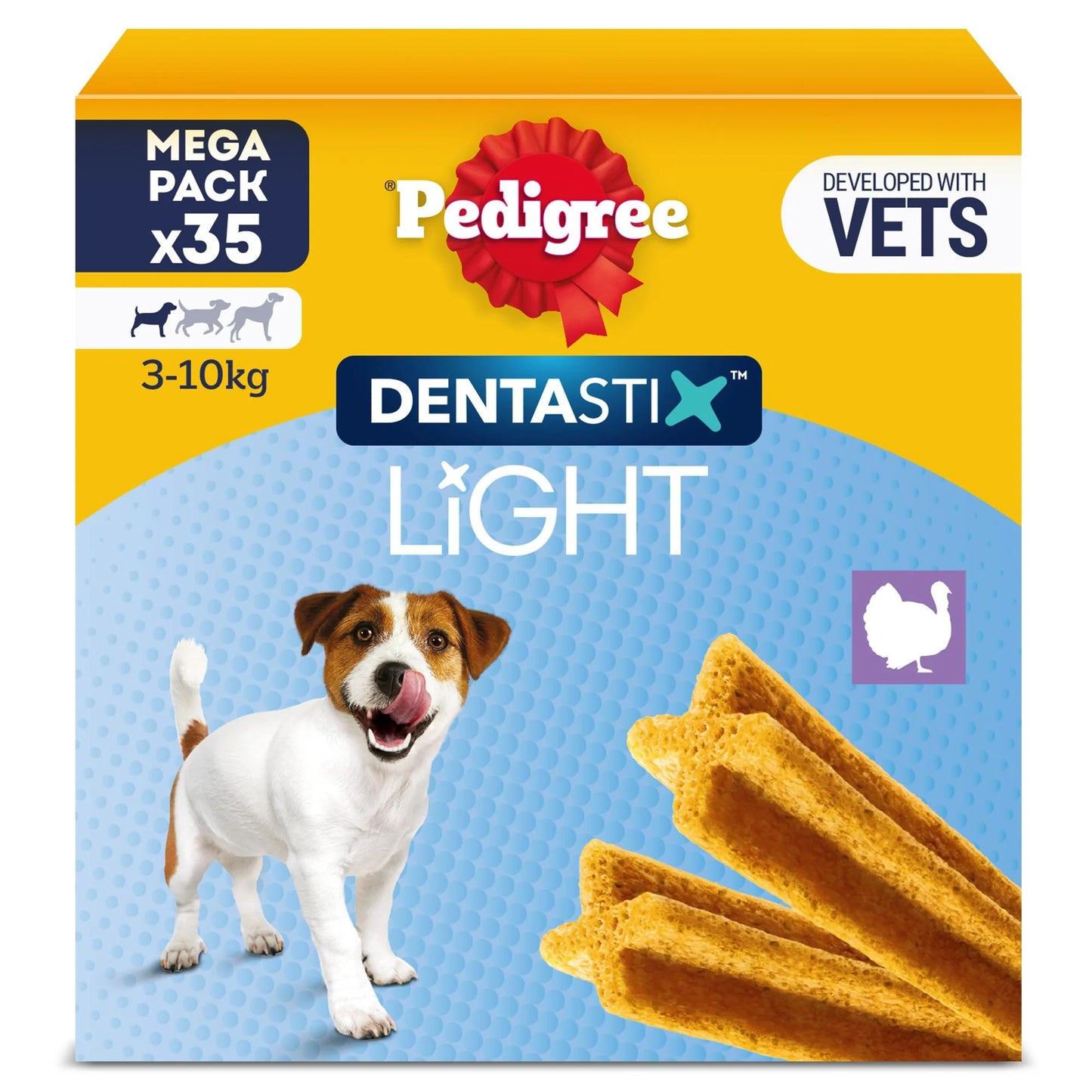 Pedigree DentaStix Light Small Dog Daily Dental Chews 35-Pack