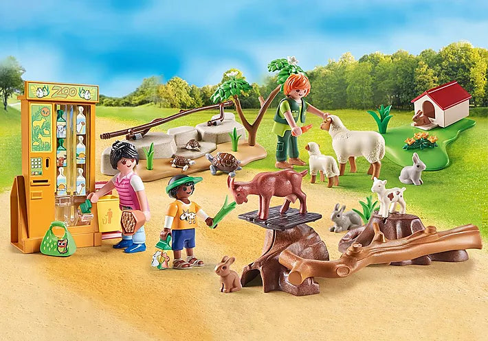 Playmobil Family Fun Petting Zoo 71191