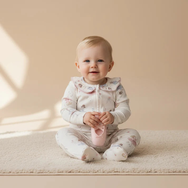 Eleanor Charles Zip Sleepsuit