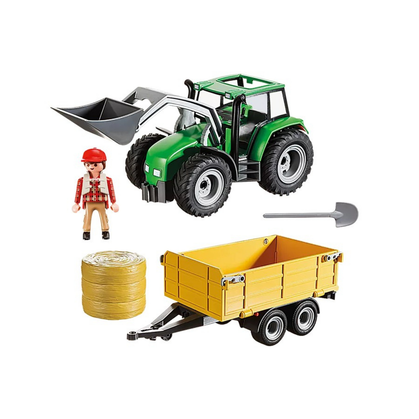 Playmobil Country Tractor with Trailer