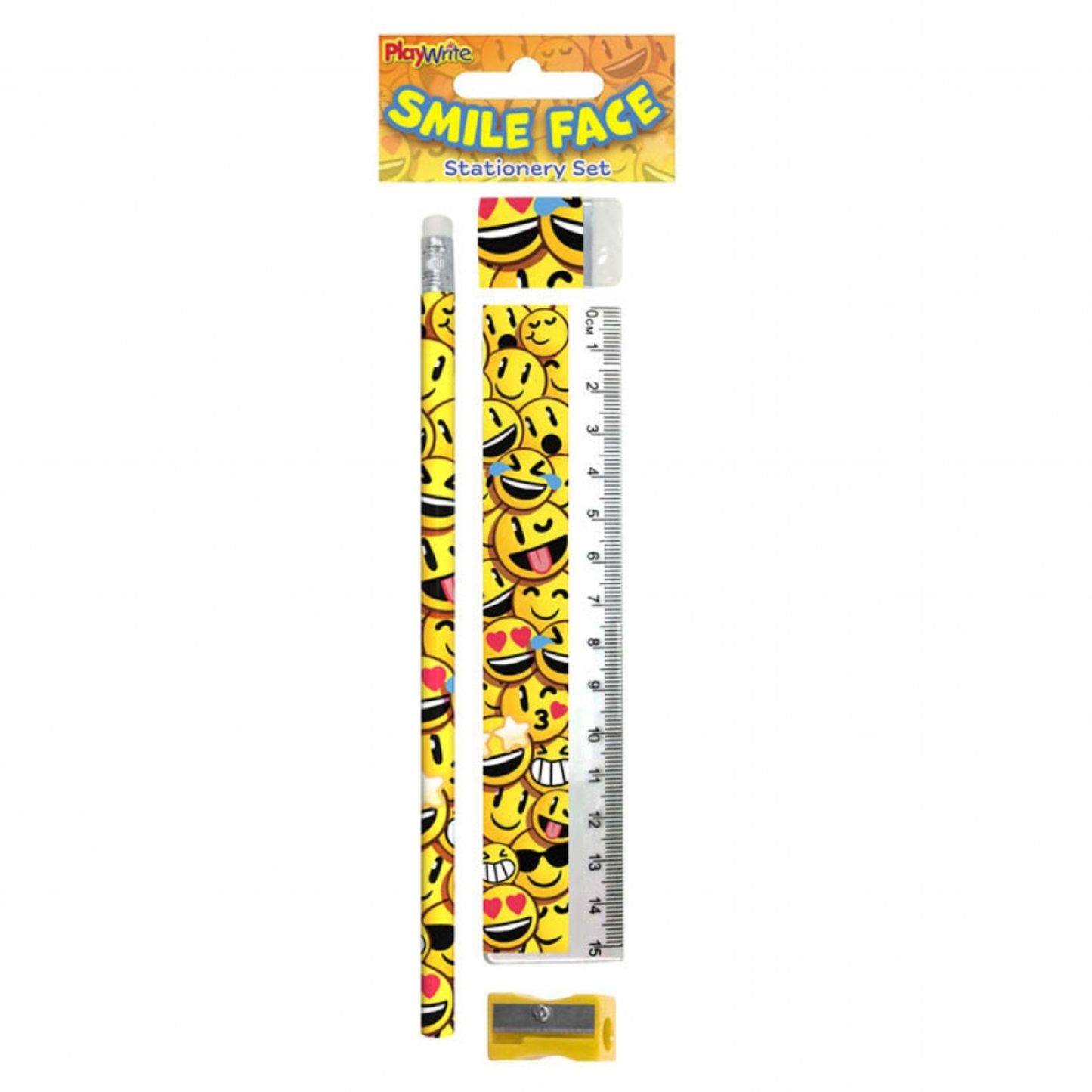 Playwrite Happy Face Stationery Set