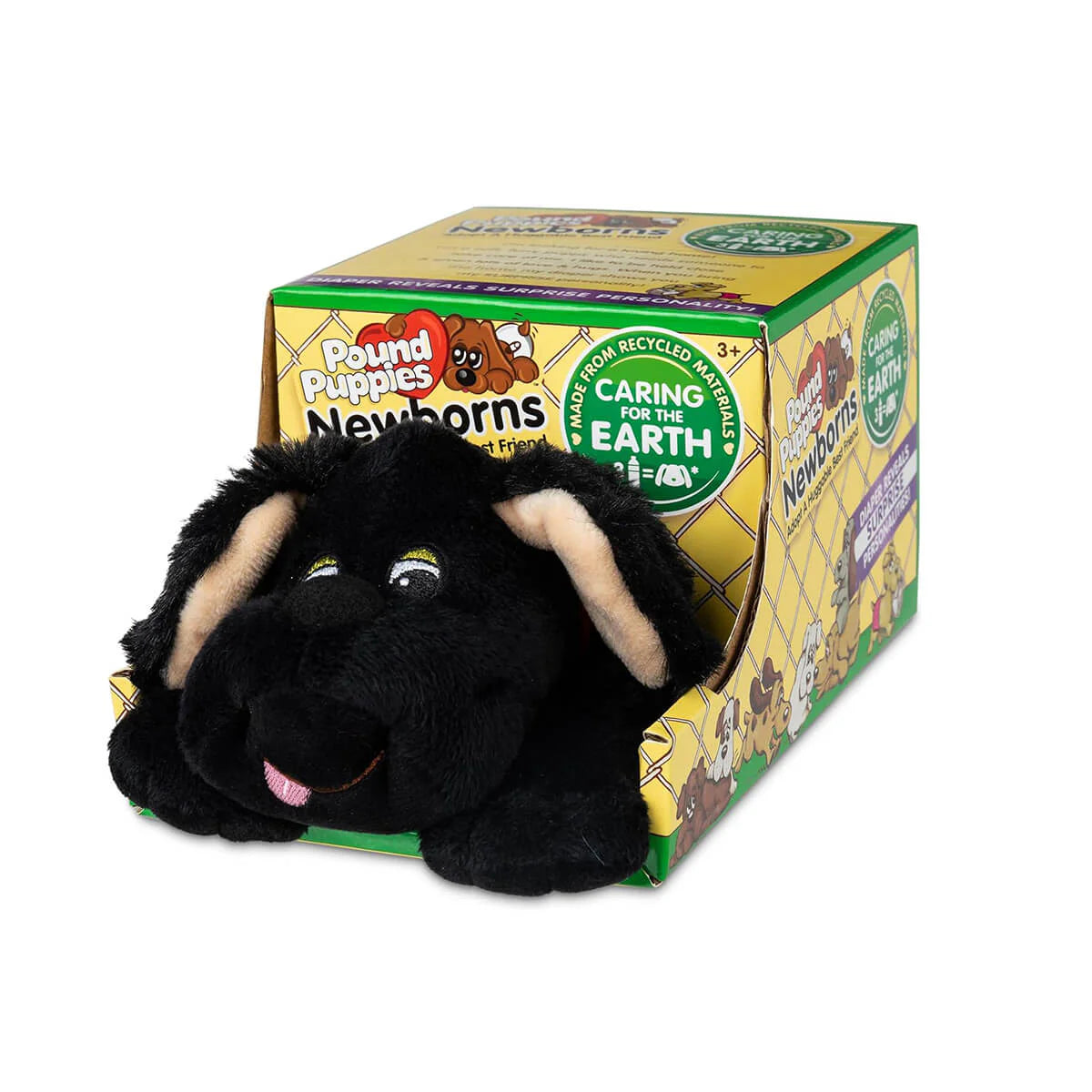 Pound Puppies Newborns Black Chill