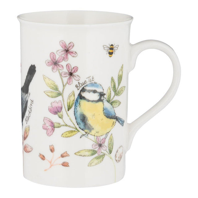 Price & Kensington Garden Birds Honeysuckle Mug