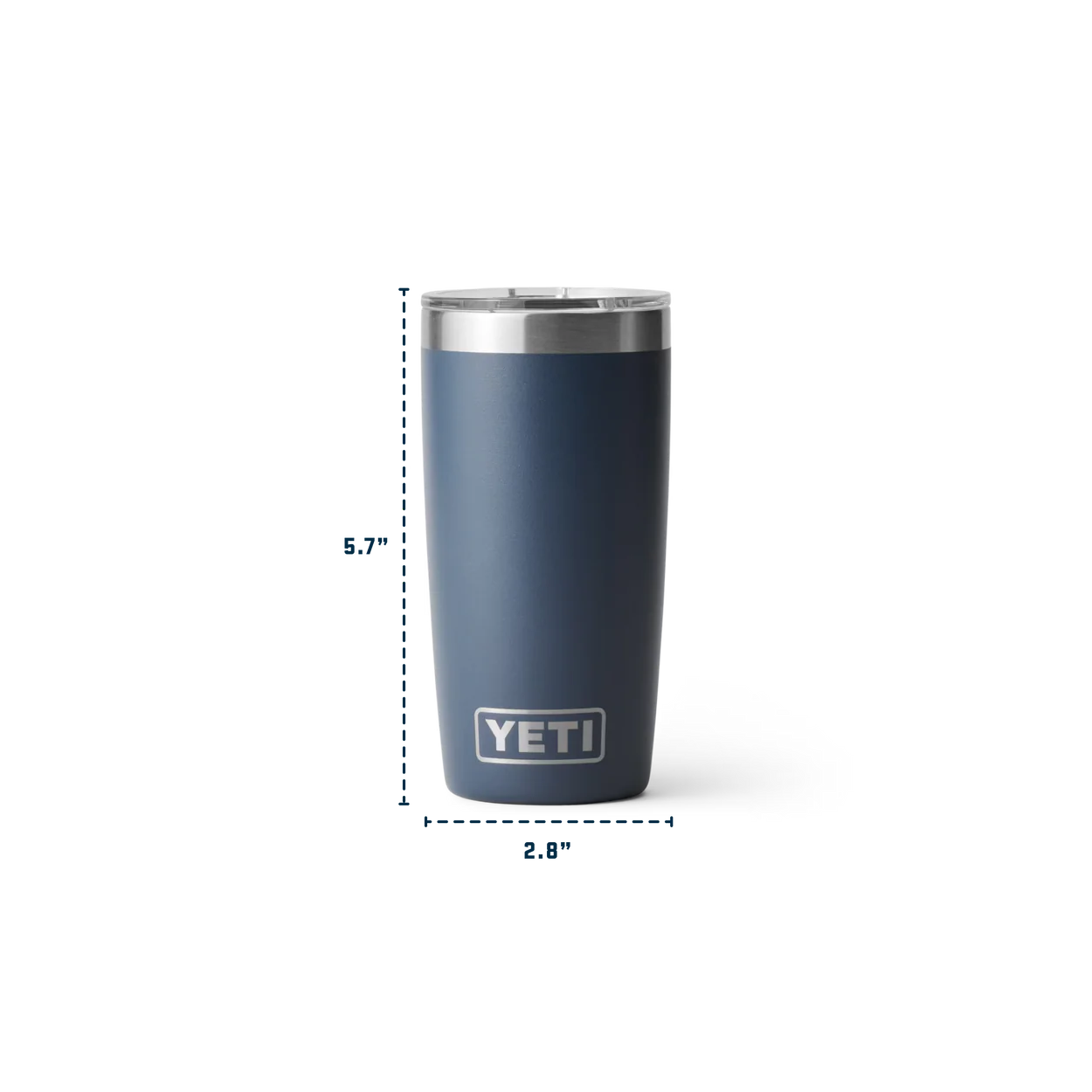YETI Rambler 10 oz (295 ml) Tumbler with MagSlider Lid - Big Sky Blue (Limited Edition)