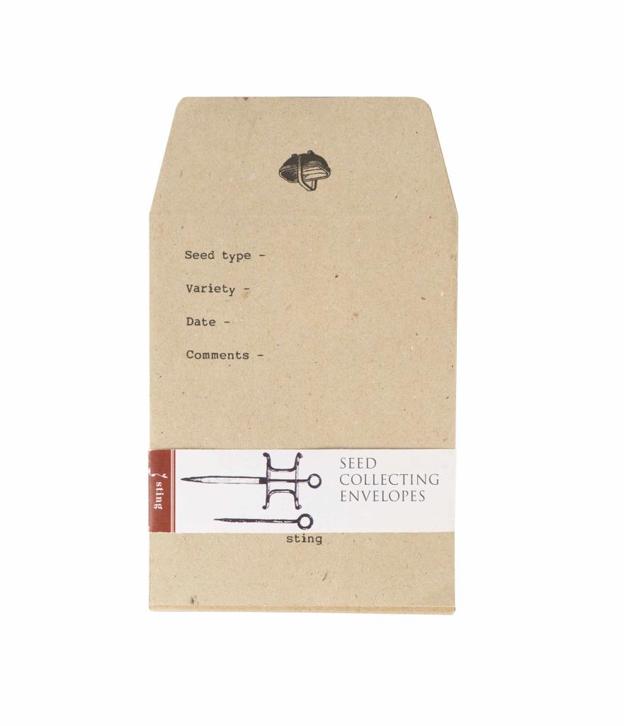 Sting In The Tail Seed Collecting Envelopes