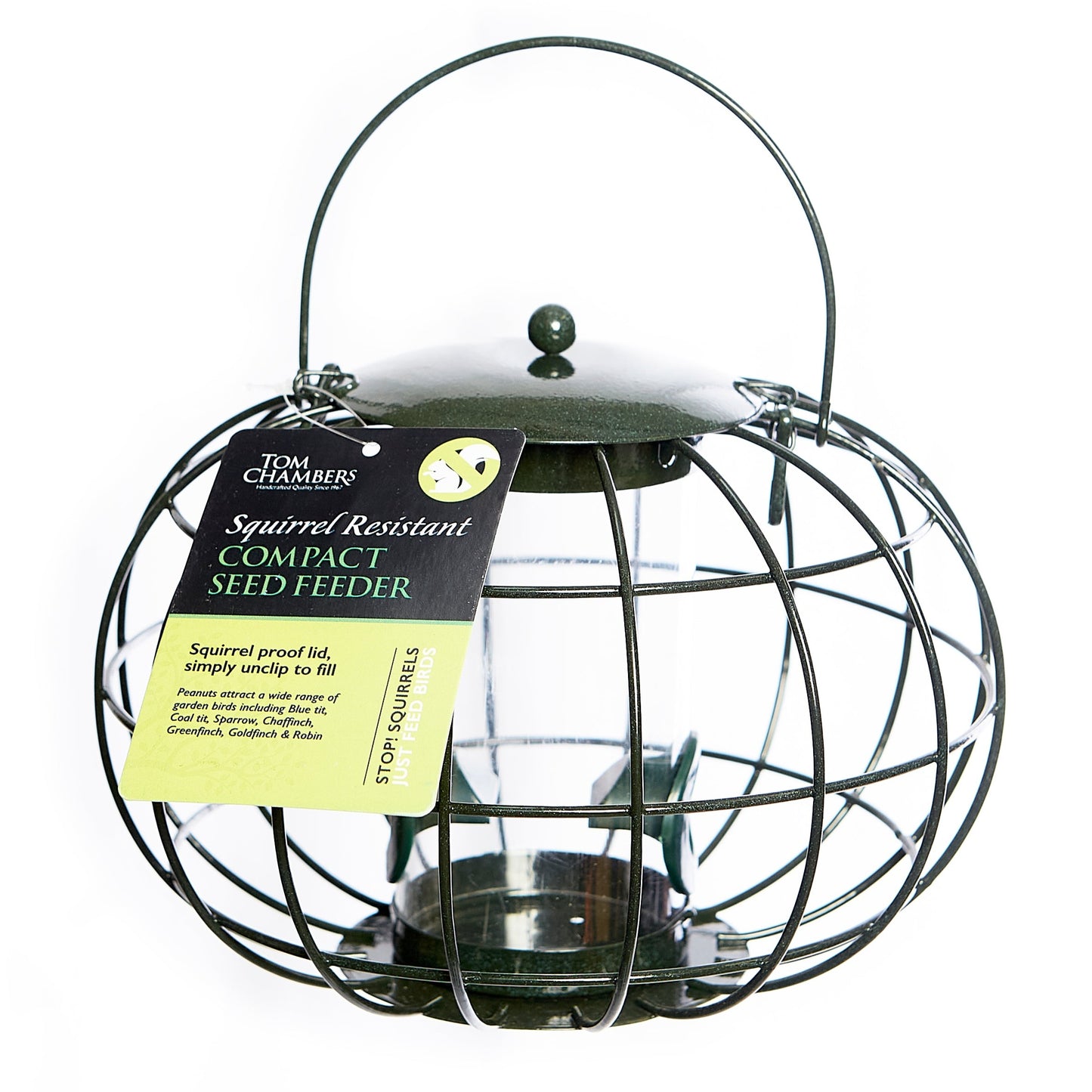 Tom Chambers Compact Squirrel Resistant Seed Feeder
