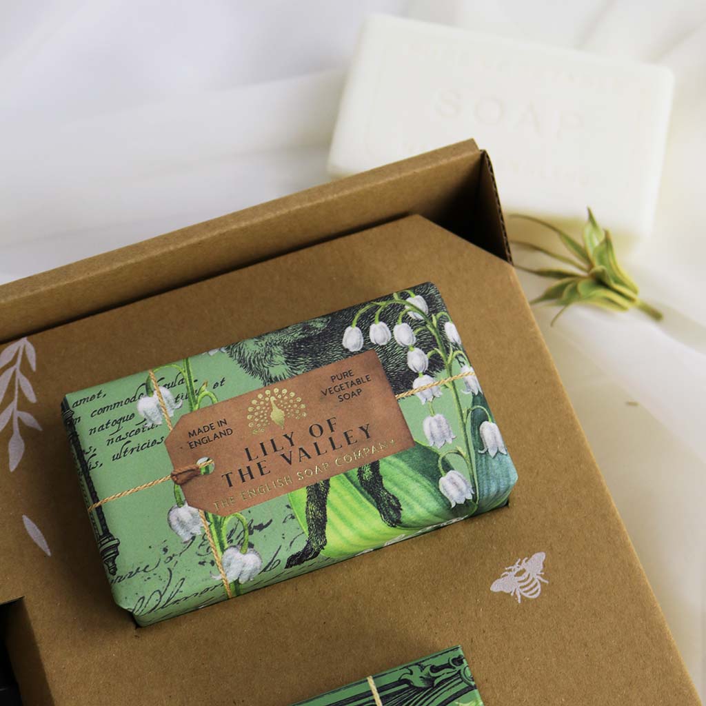 English Soap Company Anniversary Hand & Body Gift Set Lily of The Valley