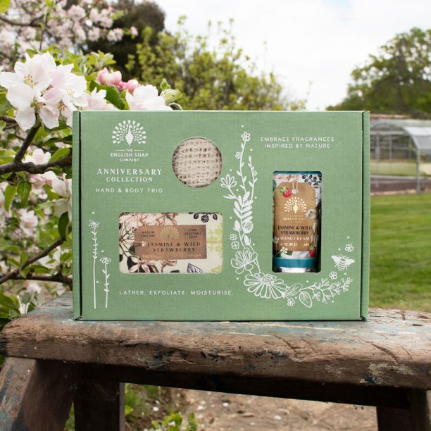 ESC Anniversary Trio Hand & Body Jasmine & Wild Strawberry Gift Set