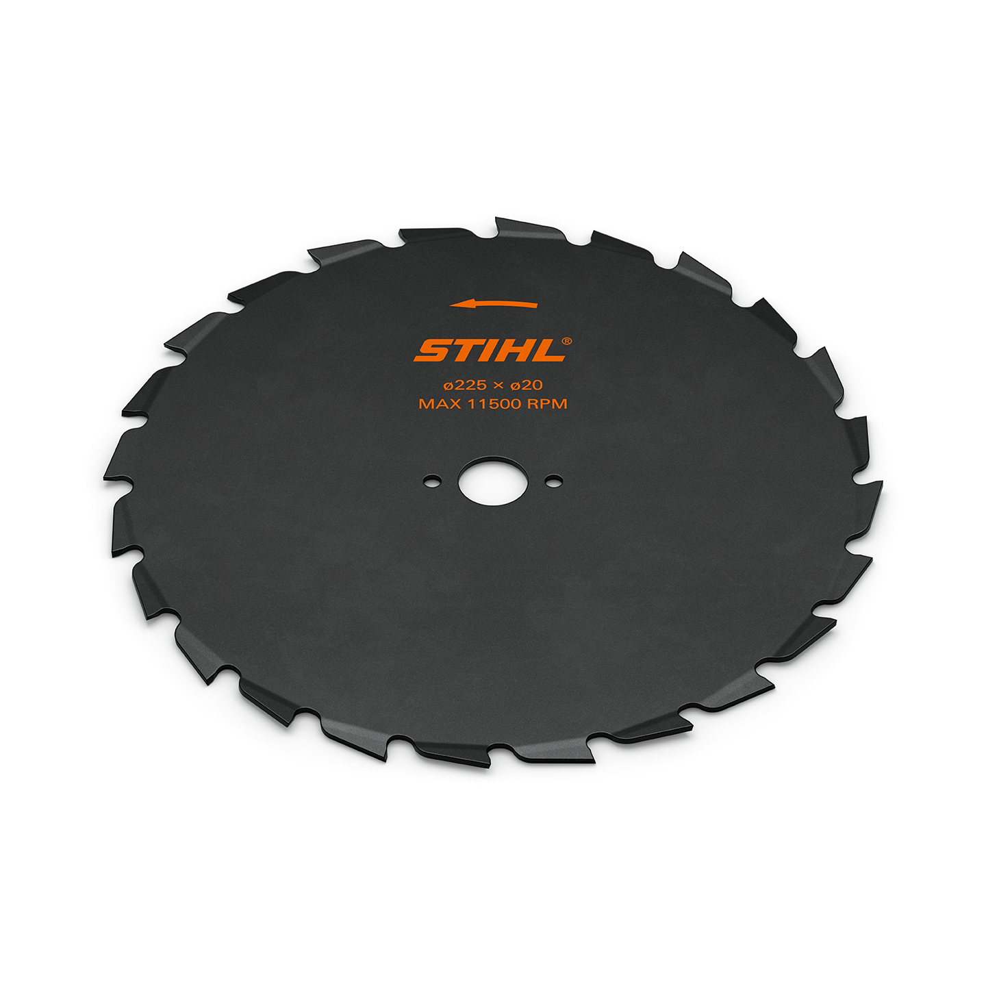 STIHL WoodCut 225-24 high-performance 24-tooth chisel tooth circular saw blade for professional clearing saws.