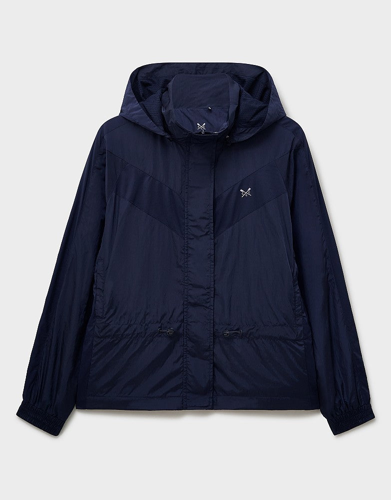 Crew Clothing Hooded Windbreaker Jacket