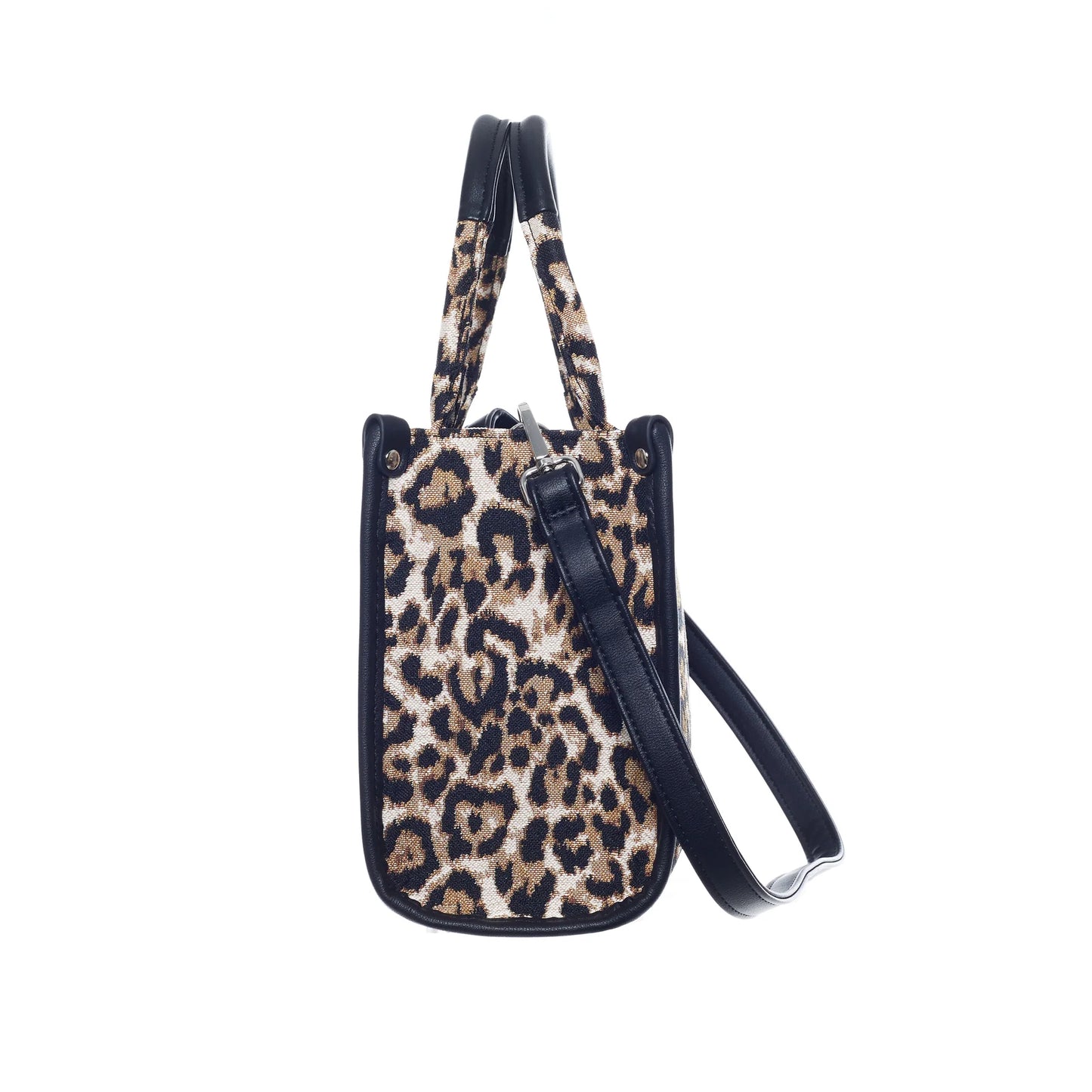 Signare Small Leopard Print City Bag