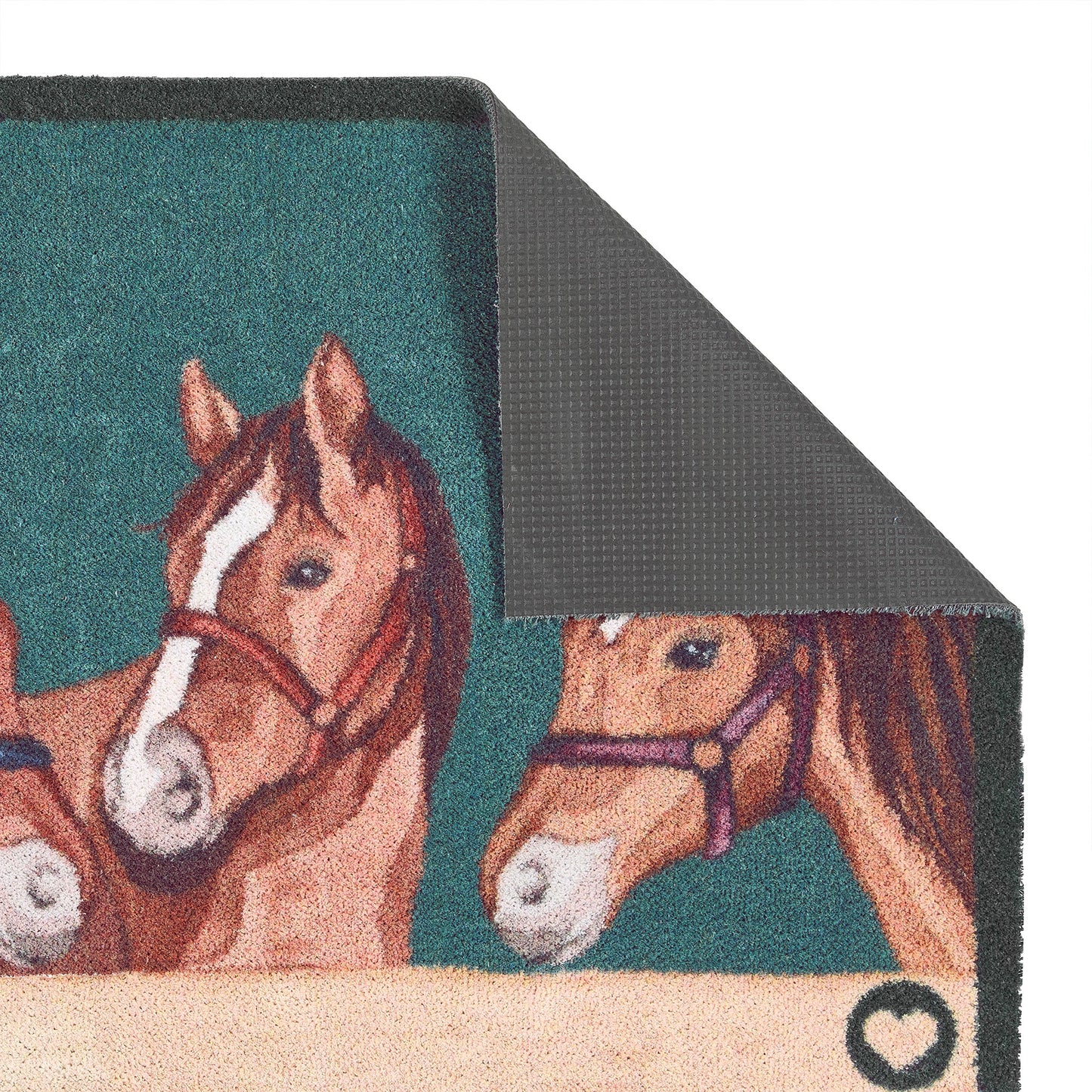 Hug Rug Stable Horses Door Mat