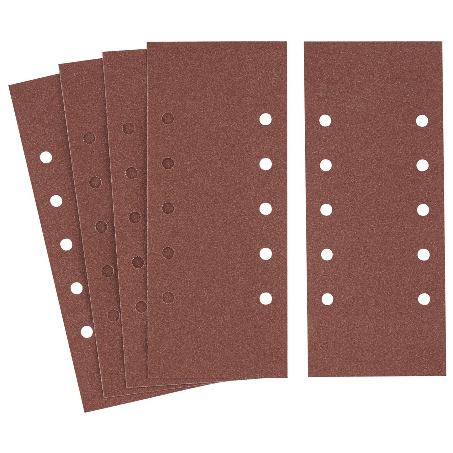 Stanley Half Sheet Punched Sandpaper pack of 5