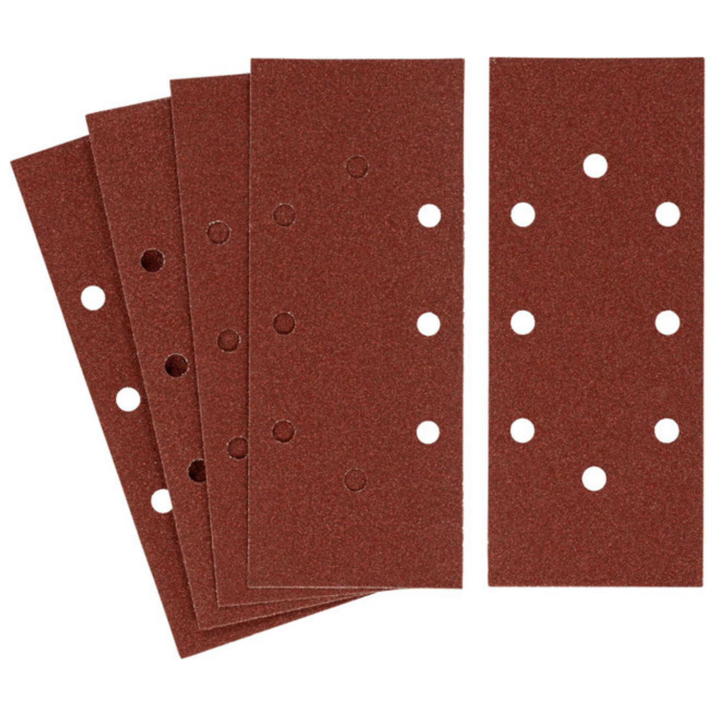 Stanley Third Sheet Punched Sandpaper pack of 5
