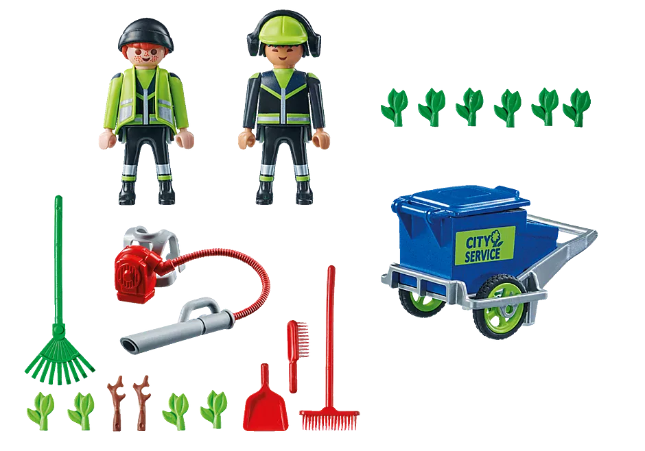 Playmobil City Action Street Cleaning Team 71434