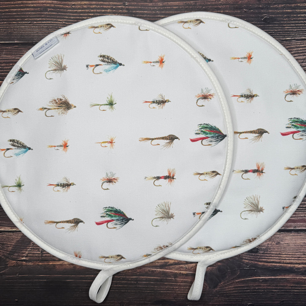 Susel & Co Hob Cover Pair Fishing Flies